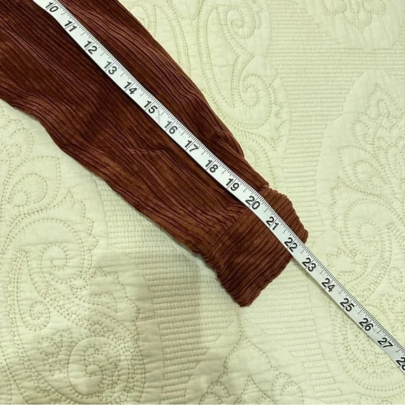 NWT Frank & Eileen Eileen Button-Up Shirt in Toffee, size XS - Picture 9 of 10